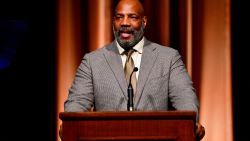 NEW YORK, NEW YORK - FEBRUARY 06: Jelani Cobb speaks onstage during The 2023 duPont-Columbia Award Winners announced at Awards Ceremony hosted by Norah O'Donnell and Amna Nawaz at Columbia University on February 06, 2023 in New York City. (Photo by Eugene Gologursky/Getty Images for Columbia Journalism School)