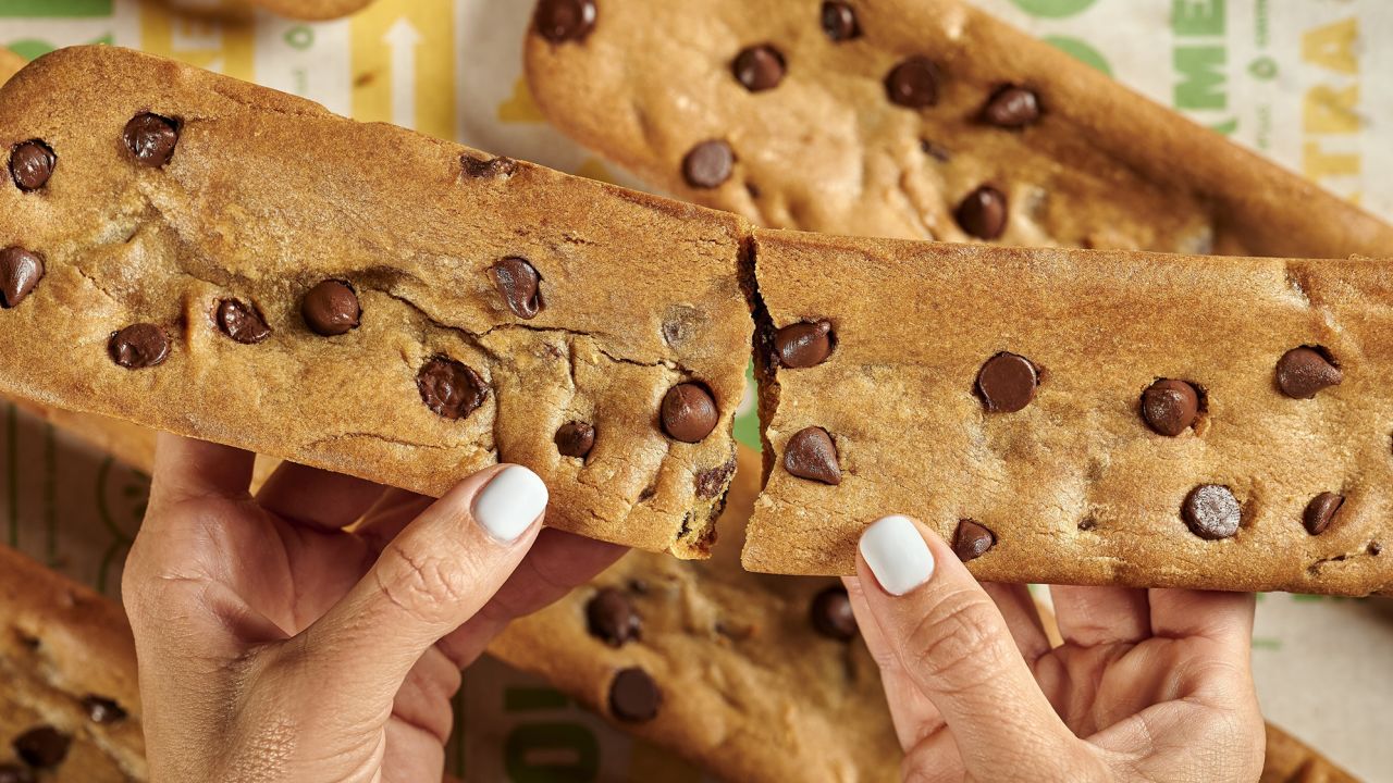 Footlong Cookies have returned to  menus nationwide following months of incredible demand.