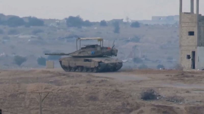 Video shows Israeli tanks moving further into Rafah