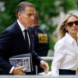 Hunter Biden arrives to the J. Caleb Boggs Federal Building on June 06, 2024 in Wilmington, Delaware. The trial for Hunter Biden's felony gun charges continues today with additional witnesses.