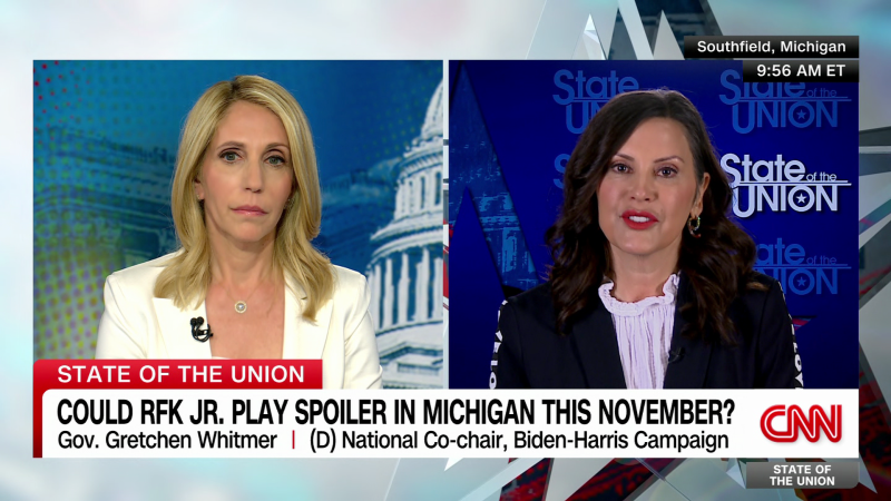 Whitmer: Need to take RFK Jr. seriously in Michigan | CNN Politics