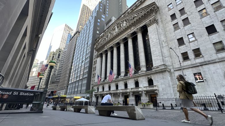 The New York Stock Exchange is shown on Tuesday, June 11, 2024. Wall Street stumbled in premarket trading ahead of a busy week of inflation reports and the Federal Reserve's latest interest rate policy decision. 