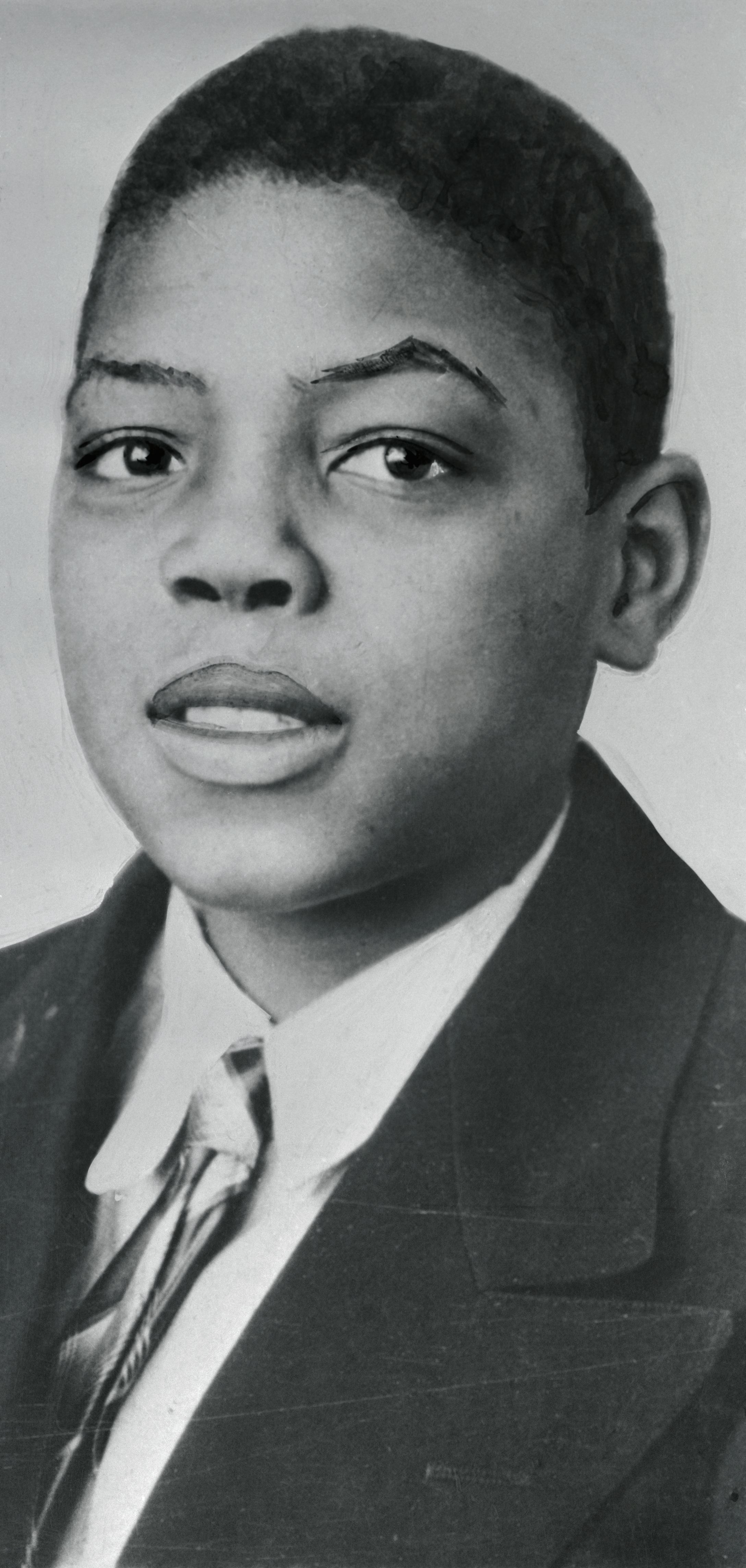 Mays as a 13-year-old.