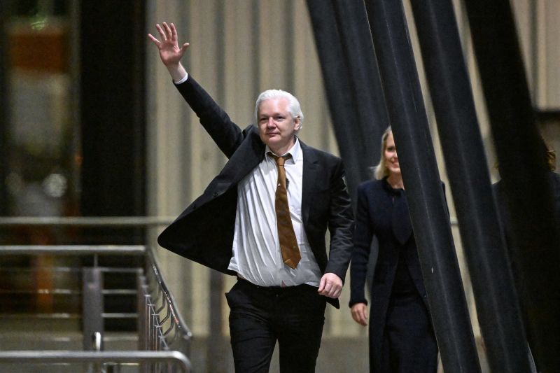 Julian Assange Returns Home As Free Man To Australia, After Plea Deal ...