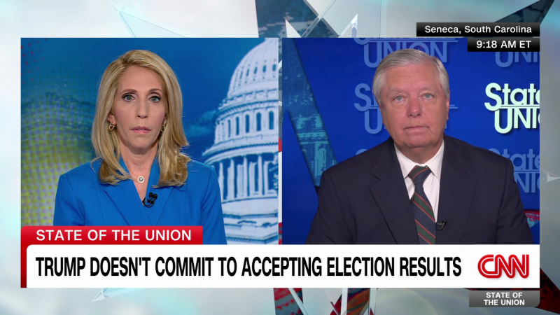Bash presses Graham: ‘You just warned of retribution’ against Biden | CNN Politics