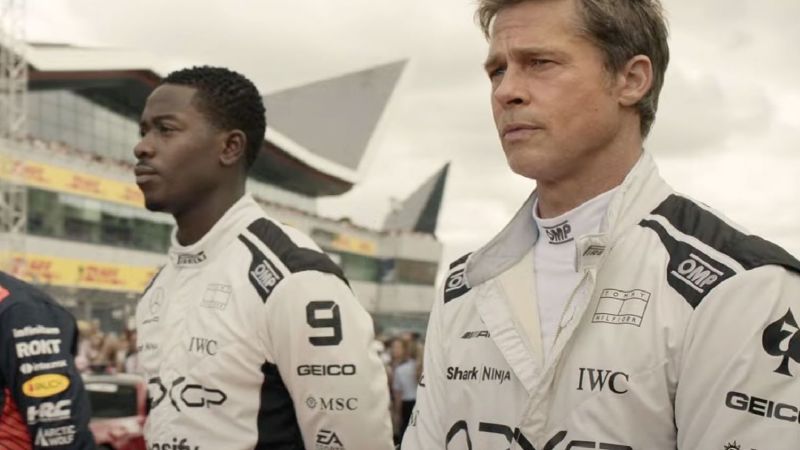 Brad Pitt Films 'F1' Movie at Iconic Tracks