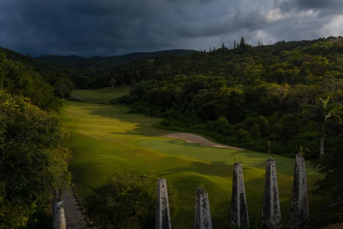 As part of his dream to create a "vacation colony" of residential and resort offerings, Rollins greenlit the construction of two golf courses, starting with the Cinnamon Hill course. Its name is a nod to the Cinnamon Hill Great House -- built in 1734 -- that looms to the left of the 14th fairway and once served as a holiday home for American singer Johnny Cash.