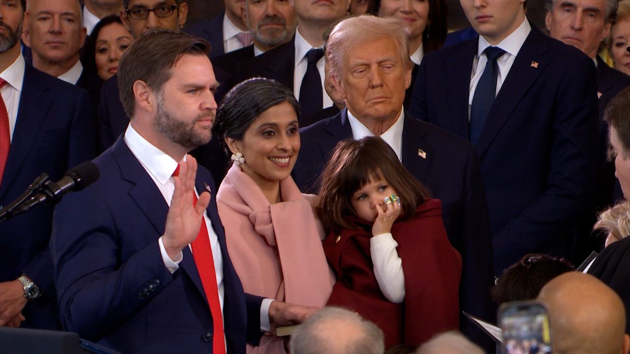 Watch JD Vance sworn in as vice president CNN Politics