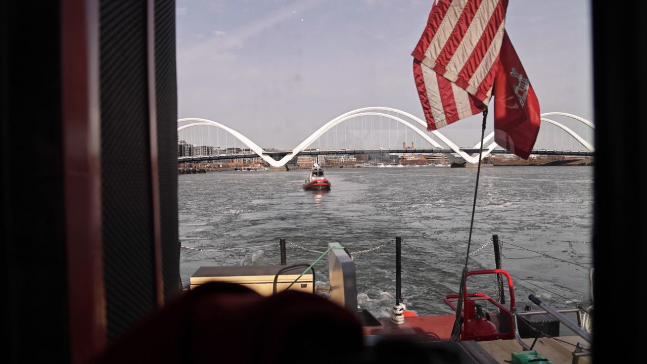 The US Army Corps of Engineers, Baltimore District began supporting the effort to clear wreckage from the Potomac River on Thursday.