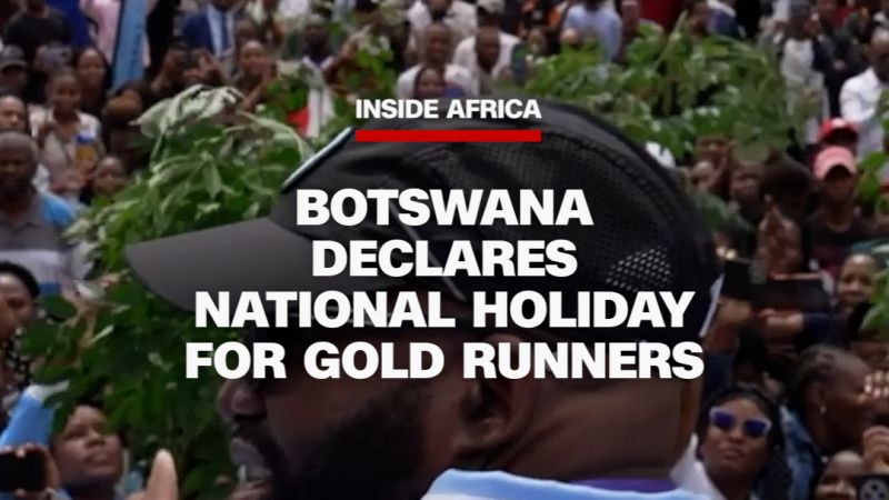 Botswana’s double gold sends the nation into celebration mode