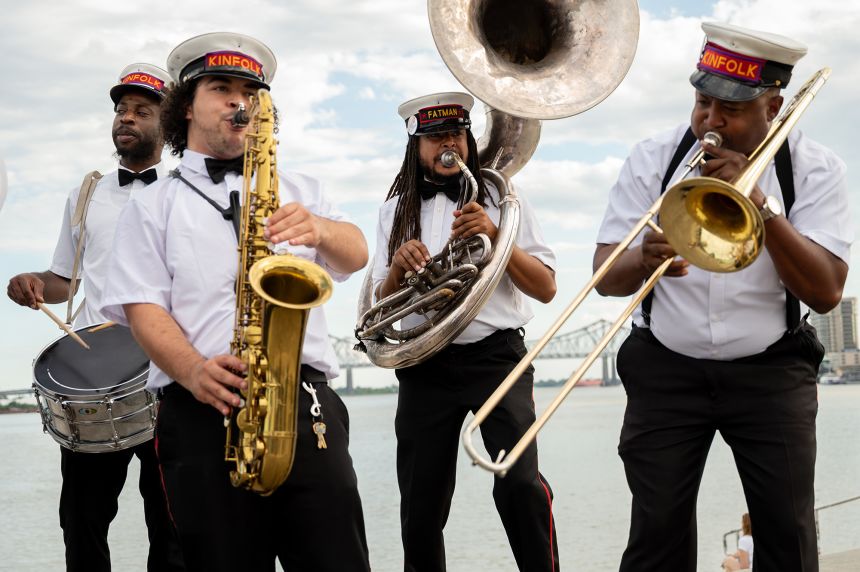 The Kinfolk Brass Band.
