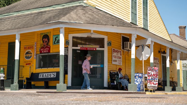 Frady’s One Stop Food Store in the Bywater neighborhood of New Orleans, Louisiana, on October 2, 2025. (Will Lanzoni/CNN)