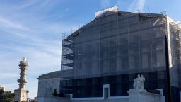 The US Supreme Court building in Washington, DC, on Thursday, October 2, 2025.