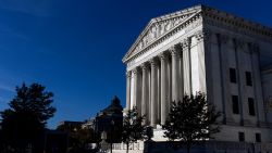 The US Supreme Court building in Washington, DC, on Thursday, October 2, 2025.