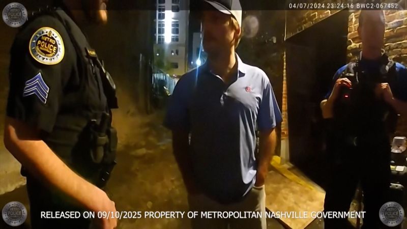 Newly released body cam footage of Morgan Wallen’s 2024 arrest