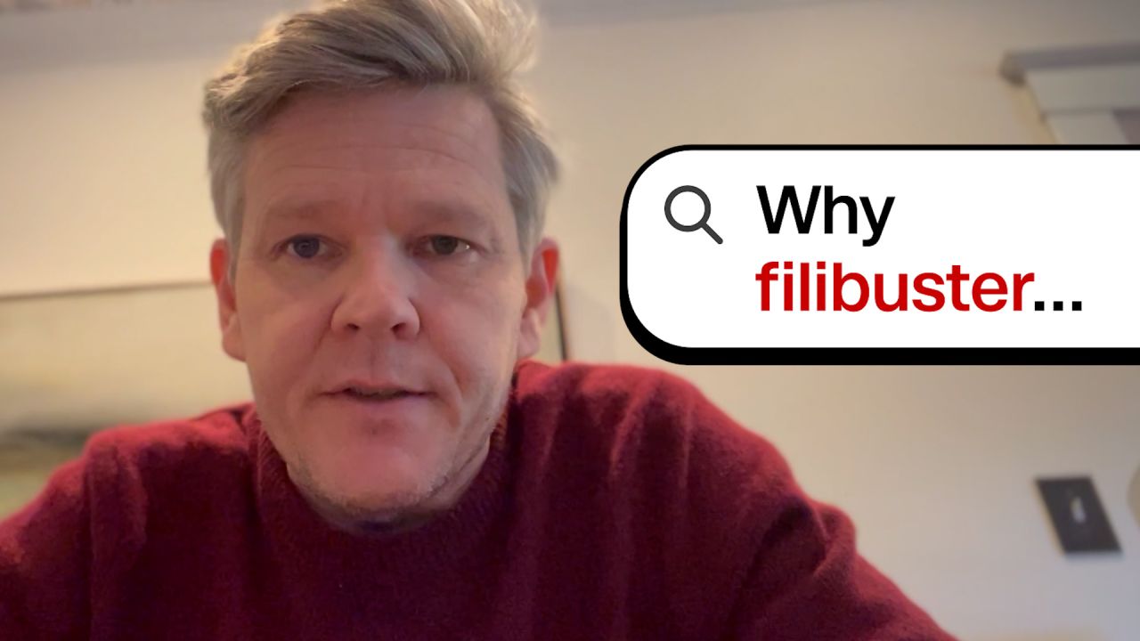 Filibusters are high in internet search after President Trump’s Truth Social post railed against the custom. As the government remains shuttered, CNN’s Zachary Wolf breaks down all the filibuster chatter.