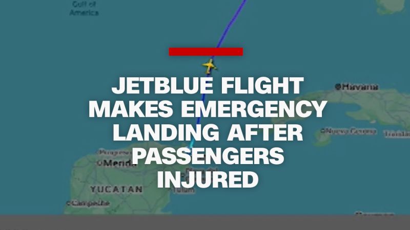 JetBlue flight makes emergency landing after passengers injured | CNN