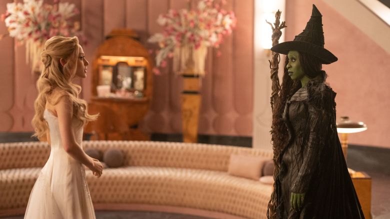 Ariana Grande and Cynthia Erivo in "Wicked: For Good."