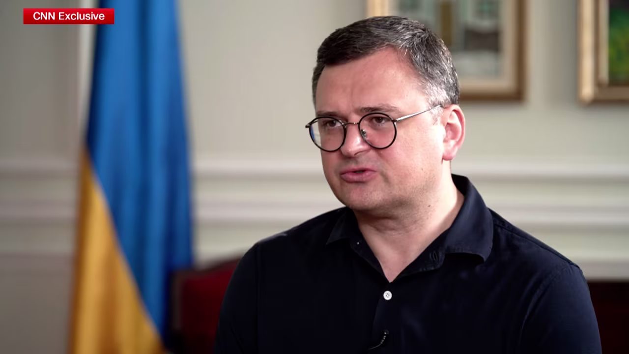 Ukrainian Foreign Minister Dmytro Kuleba.