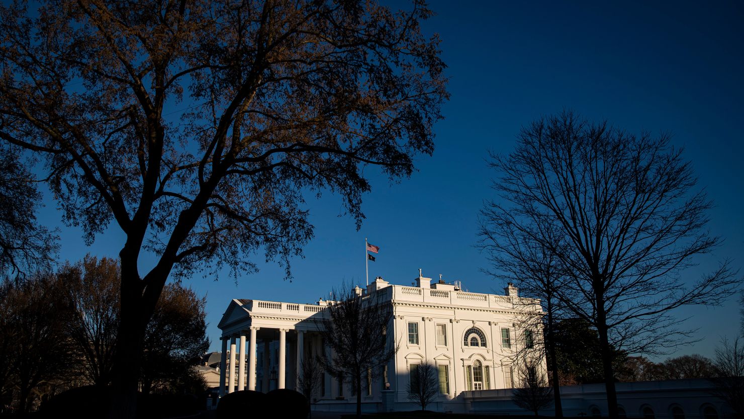 The White House in Washington, DC, on February 28