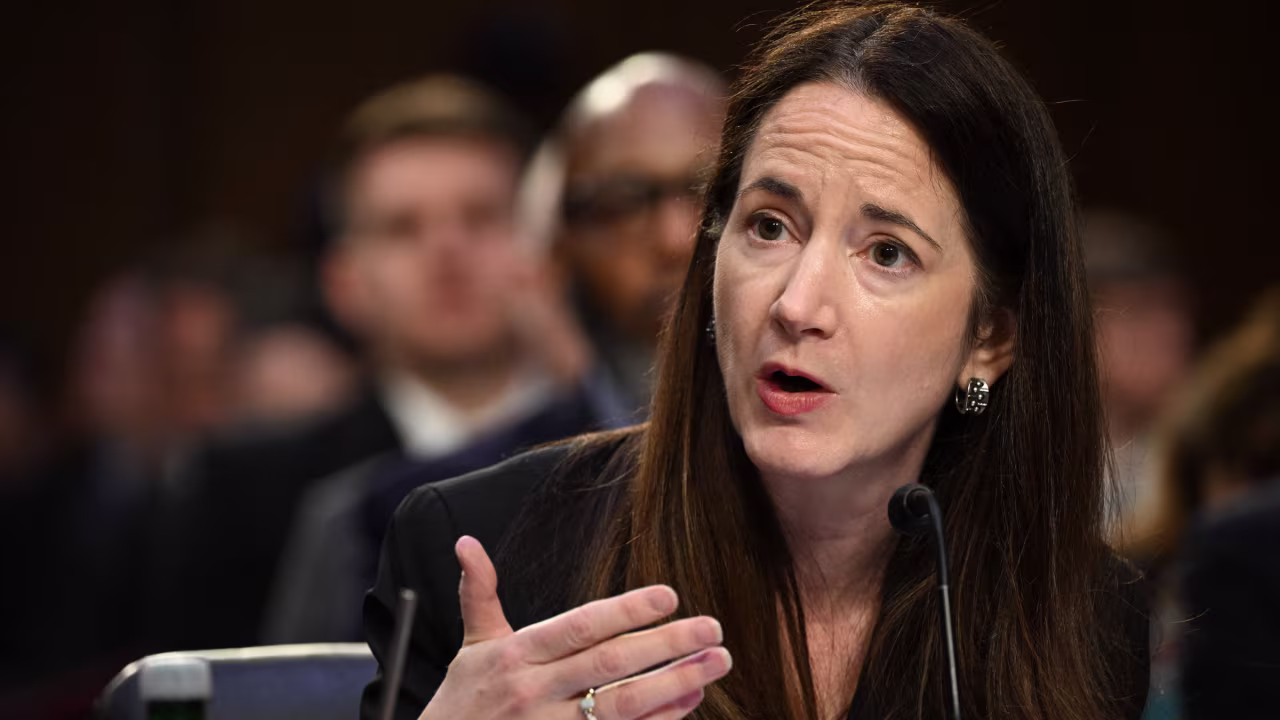 Director of National Intelligence Avril Haines testifies during a Senate Intelligence Committee hearing on Wednesday.