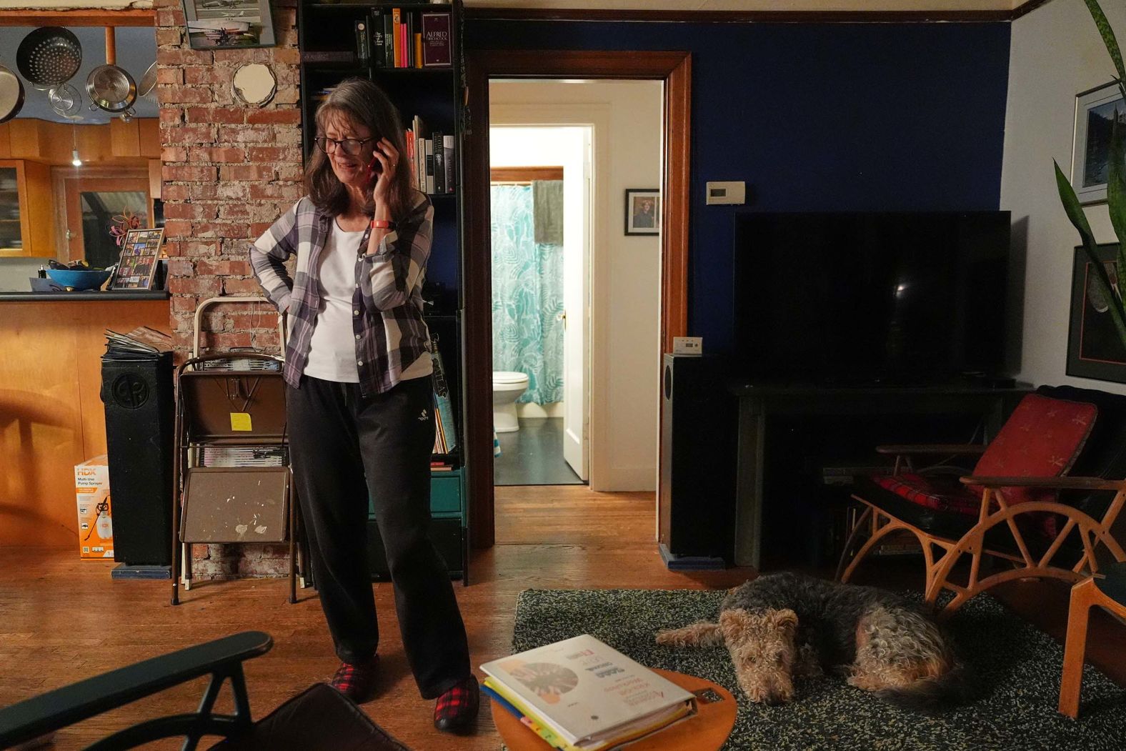 Mary E. Brunkow gives an interview over the phone in Seattle after it was announced that she was one of the <a href="index.php?page=&url=https%3A%2F%2Fwww.cnn.com%2F2025%2F10%2F06%2Fscience%2Fnobel-prize-medicine-brunkow-ramsdell-sakaguchi-immune-system-intl">three scientists who received the Nobel Price in physiology or medicine</a> on Monday, October 6. Brunkow, Fred Ramsdell and Shimon Sakaguchi will share the prize for unraveling how the immune system protects us from thousands of different microbes trying to invade our bodies.