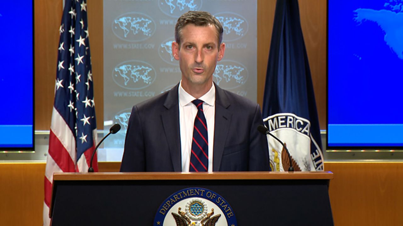 State Department spokesperson Ned Price