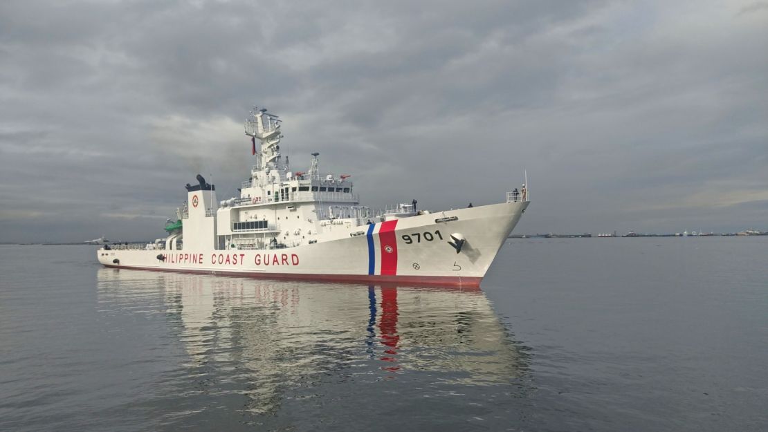 Philippine Coast Guard cutter BRP Teresa Magbanua.