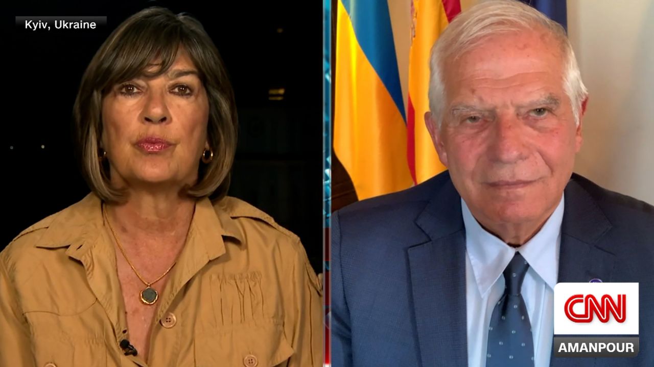 CNN’s Christiane Amanpour speaks with the European Union’s top diplomat Josep Borrell.