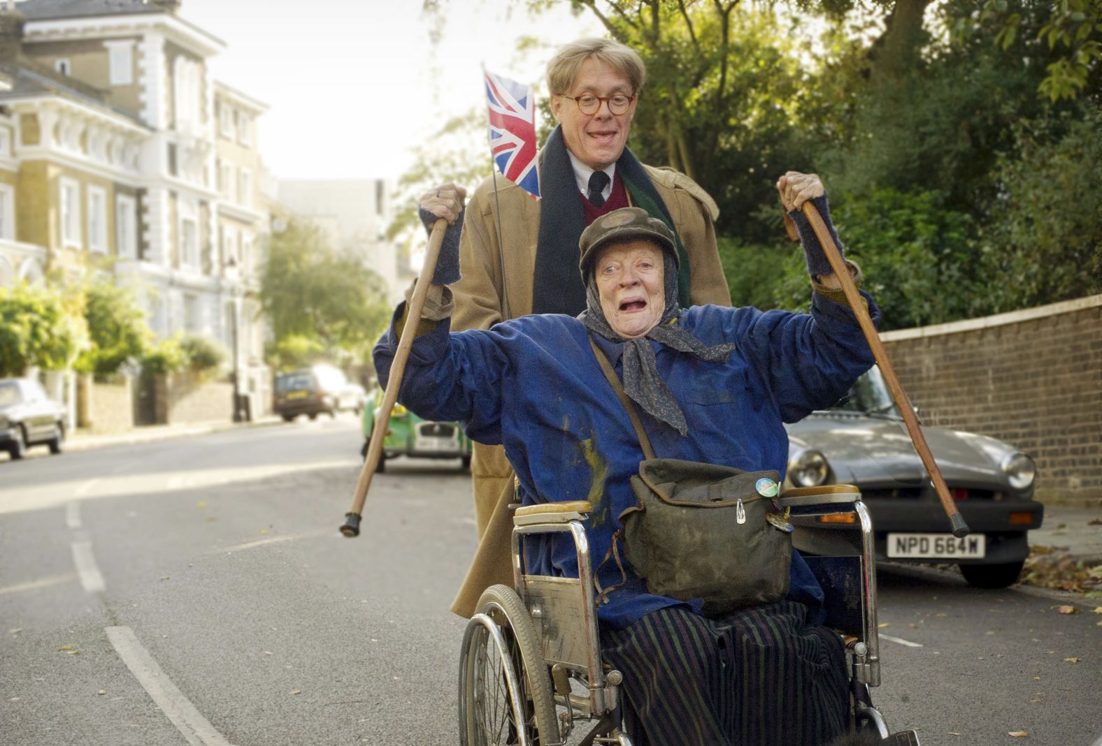 Smith appears with Alex Jennings in 2015's "The Lady In The Van."