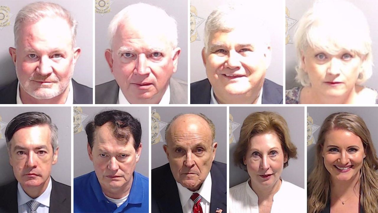 Scott Hall, John Eastman, David Shafer, Cathy Latham, Kenneth Chesebro, Ray Smith, Rudy Giuliani, Sidney Powell, Jenna Ellis 