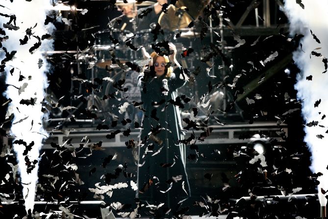 Osbourne performs during the VH1 Rock Honors show in 2007.