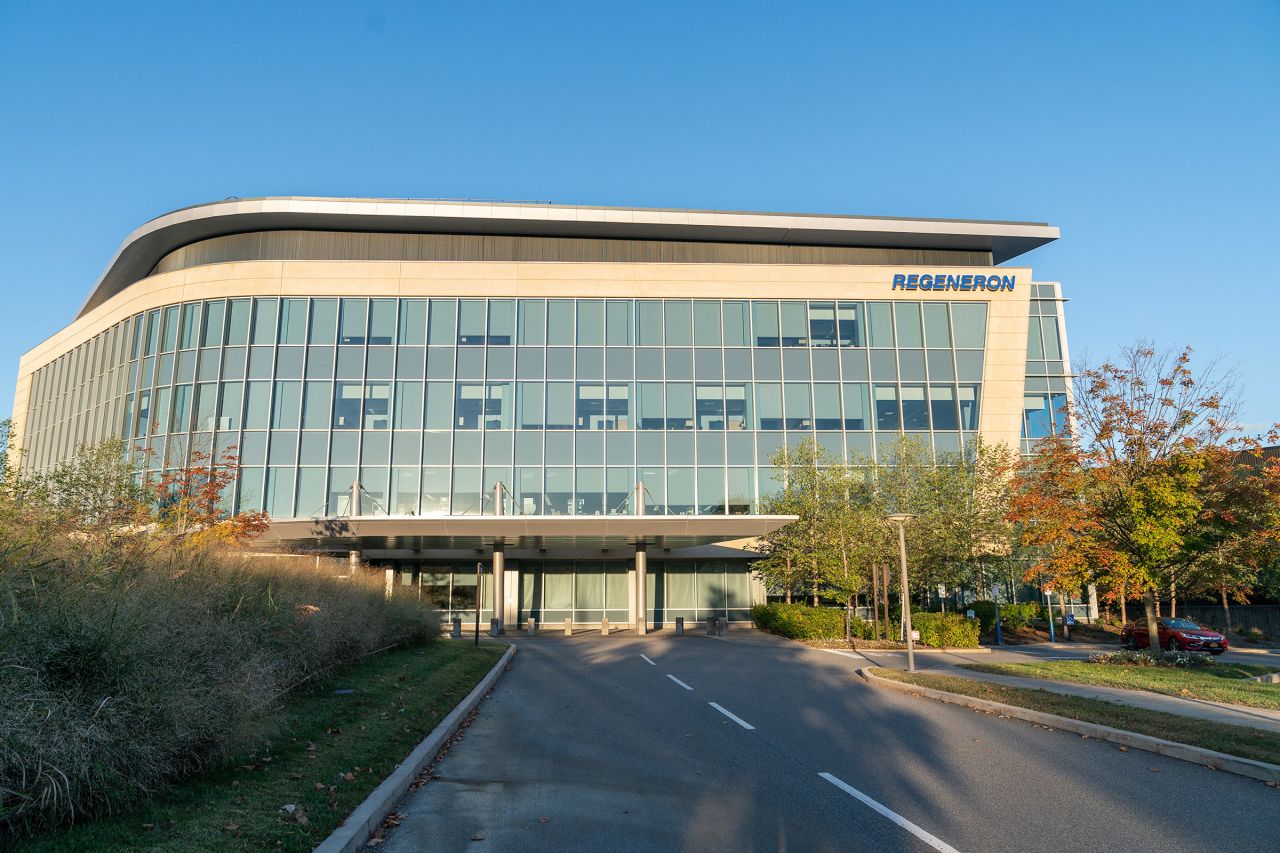 Regeneron Pharmaceuticals Inc headquarters in Tarrytown, New York.