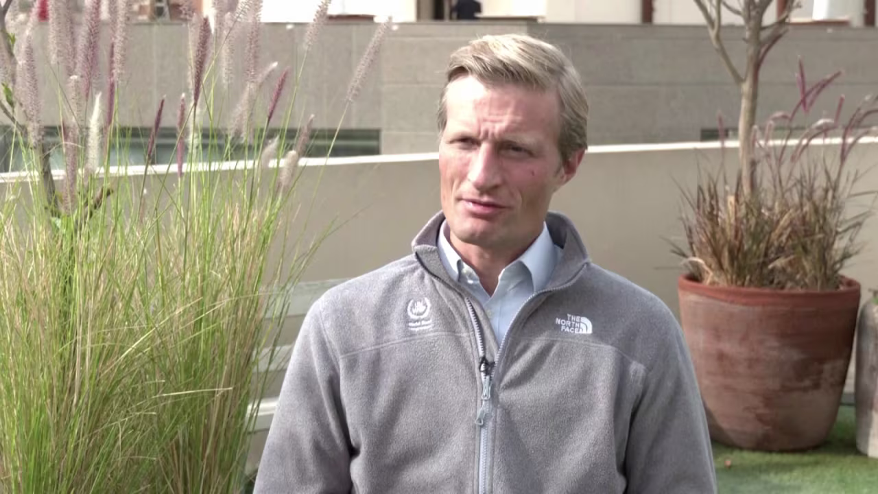 Carl Skau, the United Nations’ World Food Programme deputy executive director, speaks with Reuters on Saturday, December 9.