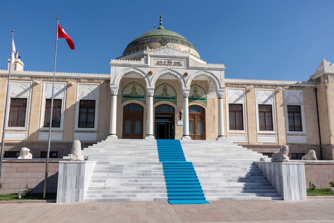 The Ankara Ethnography Museum was completed in 1928.