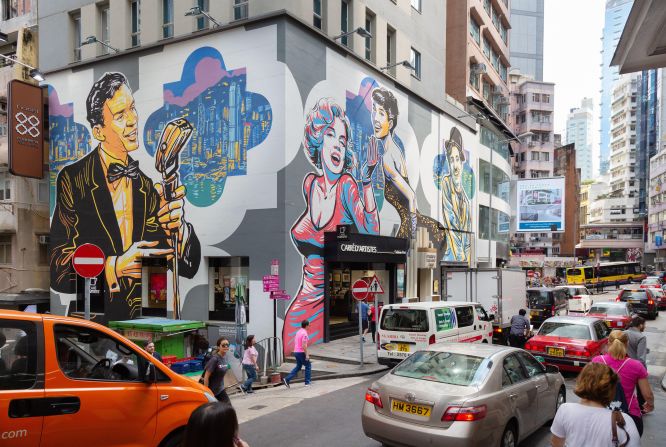 2.<strong> Hollywood Road, Hong Kong:</strong> This busy street in Hong Kong is number two on Time Out's list. Time Out spotlights the street's fun vibe and Tate Dining Room, a Michelin-starred restaurant.