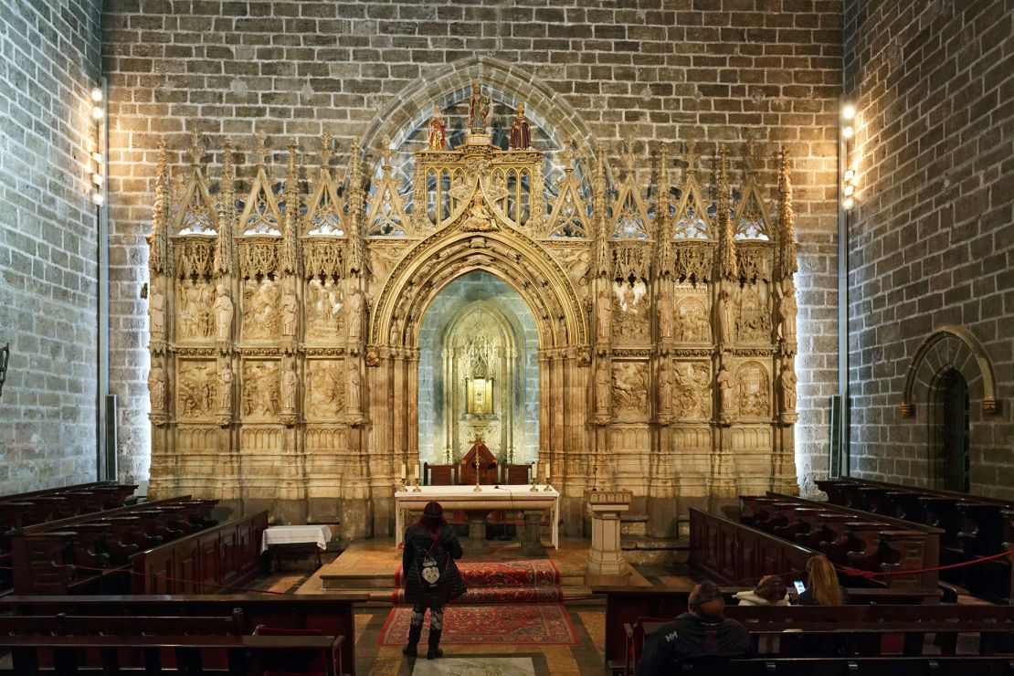 In Valencia, there's a whole chapel dedicated to the Santo Caliz.