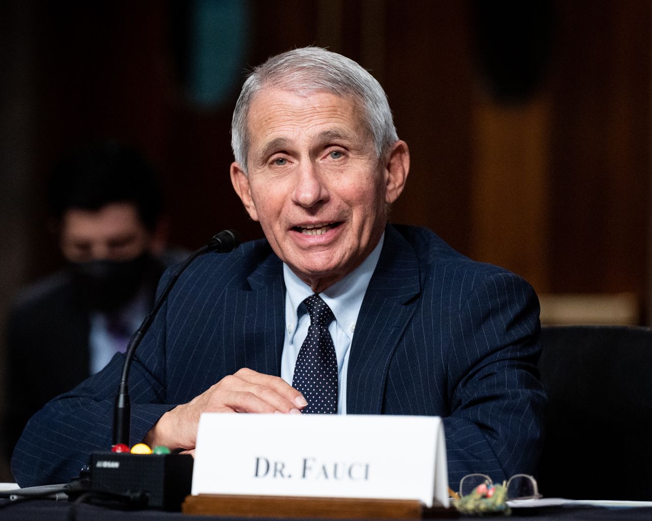 Anthony?Fauci, Director, National Institute of Allergy and Infectious Diseases, National Institutes of Health, speaking at a hearing of the Senate Health, Education, Labor, and Pensions Committee on 4th November 2021.