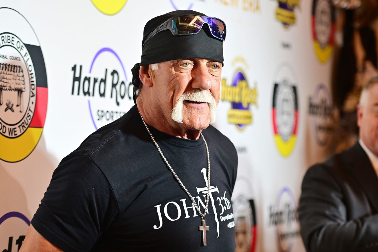 Hulk Hogan attends an event in Tampa in December.