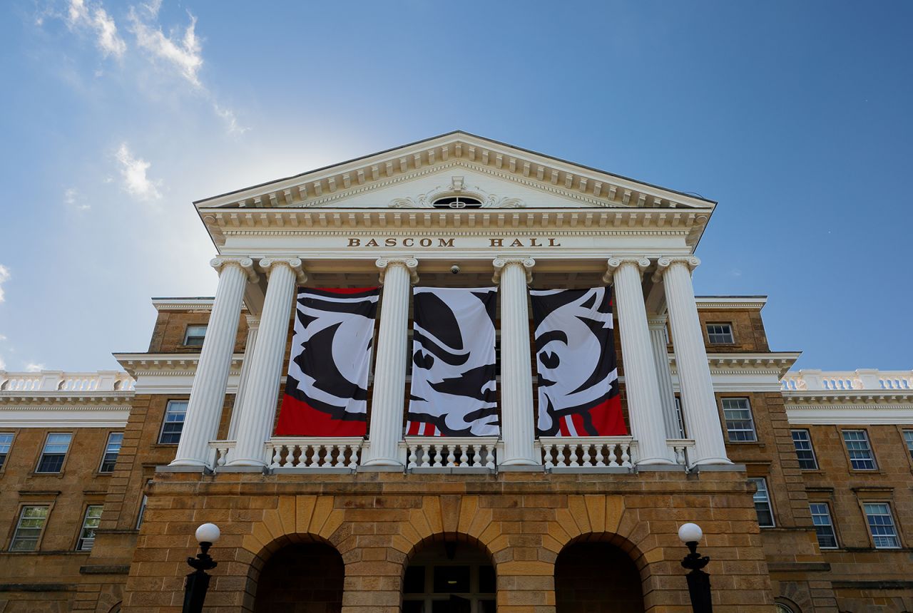 Bascom Hall on the campus of the University of Wisconsin–Madison on July 12, 2017.