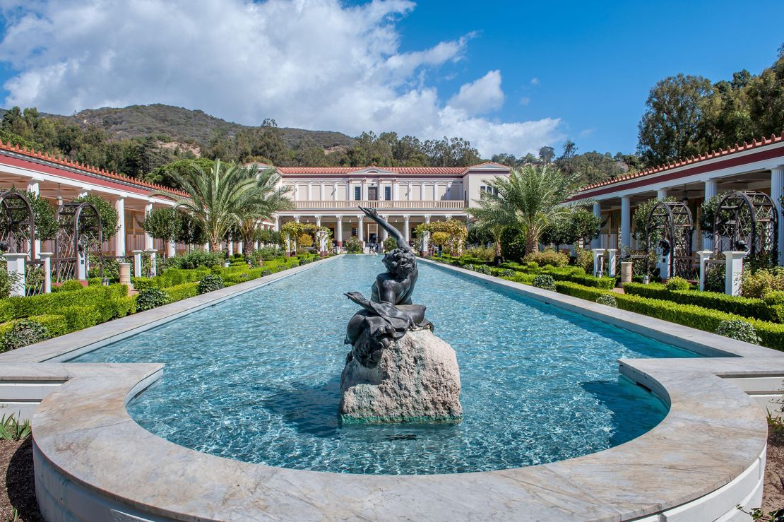 The contested statue is being held at the Getty Villa Museum in Malibu, Los Angeles.
