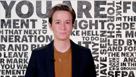 Megan Rapinoe speaks during "Graduate Together: America Honors the High School Class of 2020" on May 16, 2020.