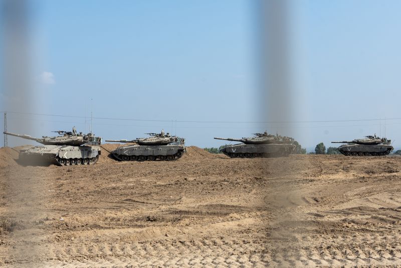 Israeli Ground Forces Closing In On Gaza City, Satellite Imagery And ...