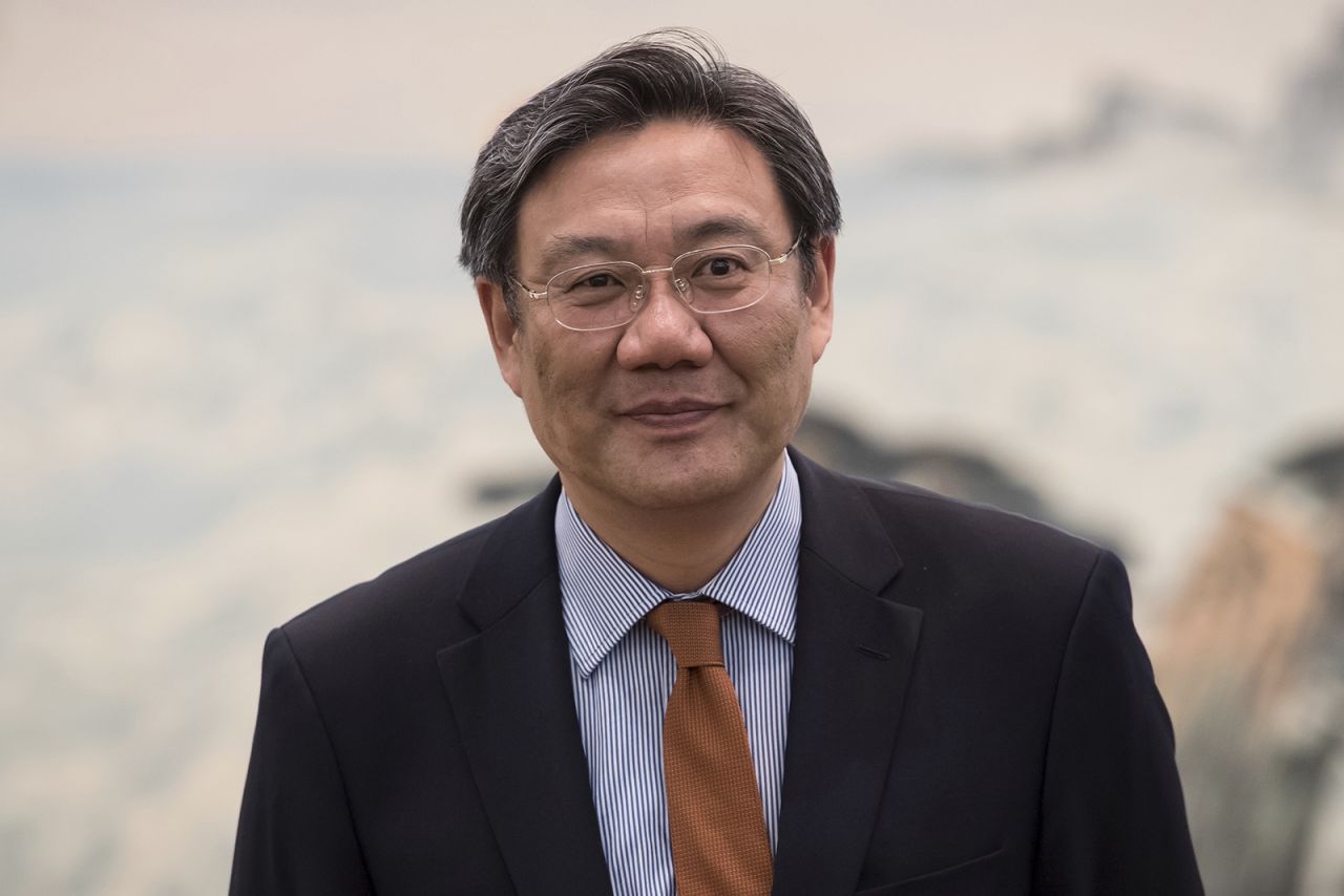 Wang Zhonglin in Jinan, China, on May 11, 2017.