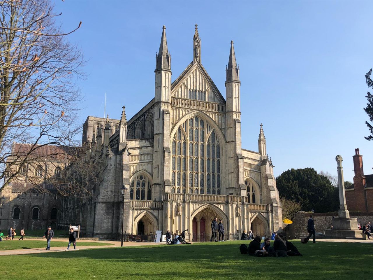 Winchester cathedral.