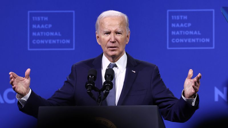 Biden to deliver speech on 2024 decision on Wednesday