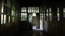 2D1260H The Haunted Pennhurst School- which is also known as Pennhurst Asylum, because of its deplorable, understaffed, & overcrowded conditions
