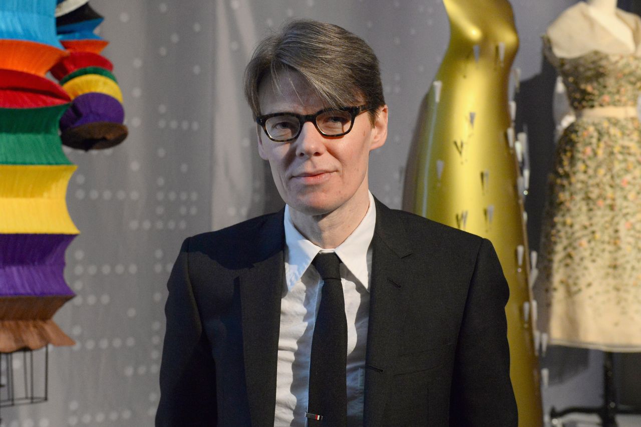 Andrew Bolton attends the Costume Institute's "Manus x Machina" exhibition press presentation at Metropolitan Museum of Art in New York in February, 2016.