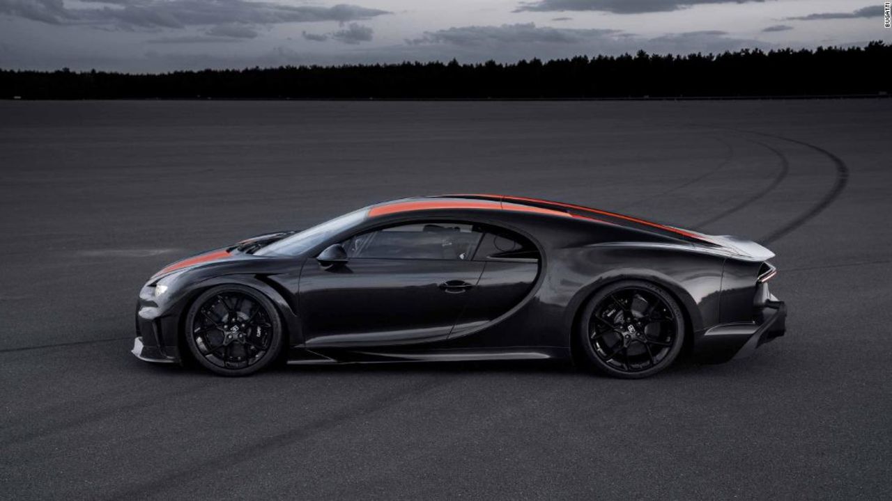 The Chiron Super Sport 300+ has a longer tail than a prototype that recently went nearly 305 mph.