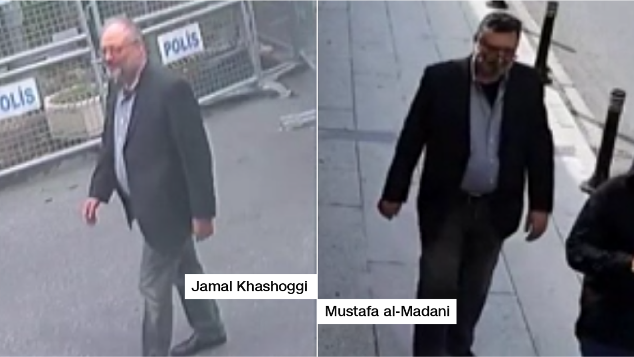 The man in the video has been identified by the senior Turkish official as Mustafa al-Madani, who added that Madani was brought to Istanbul to be used as a decoy for the journalist. 
